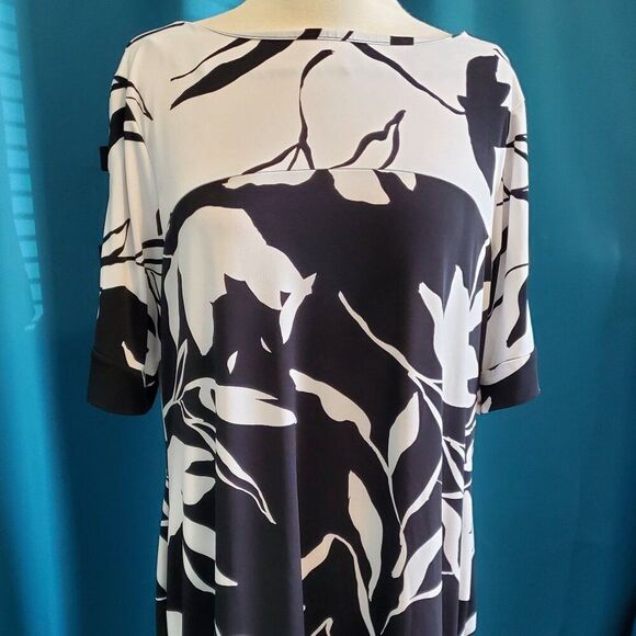 Classic Black & White JM Dress XL - Picture 1 of 4